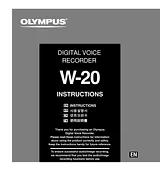 Olympus W 20 用户手册