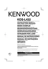 Kenwood KOS-L432 사용자 설명서
