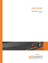 Talkswitch CentrePoint Technologies Switch 24-CA Manuale Utente