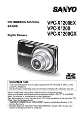 Sanyo VPC-X1200GX Manual Do Utilizador