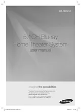 Samsung HT-BD1250 Guía Del Usuario