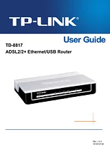 TP-LINK TD-8817 User Manual
