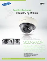Samsung SCD-2020R SCD-2020RP Leaflet