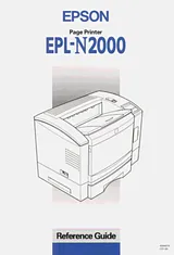 Epson EPL-N2000 Manual Do Utilizador