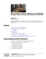 Cisco Cisco IOS Software Release 12.4(22)XR Notas de publicación