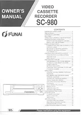 Funai sc980 Руководство Пользователя