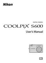 Nikon S600 User Guide