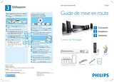 Philips HTS3555/37 Quick Setup Guide