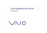 Sony PCG-SRX51P/B User Manual