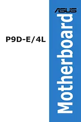 ASUS P9D-E/4L Manual Do Utilizador
