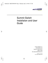 Extreme networks Summit1 用户手册