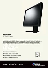 Eizo FlexScan® 21.3 inch LCD L997-K Fascicule