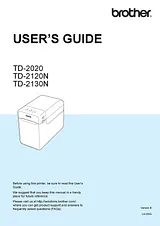 Brother TD-2020 Справочник Пользователя
