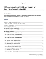 Cisco Cisco Prime Network 3.8 Mode D'Emploi