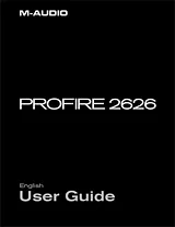 M-AUDIO PROFIRE 2626 用户手册