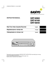 Sanyo SRT-8960 Manual Do Utilizador