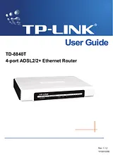 TP-LINK TD-8840T Руководство Пользователя
