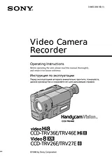 Sony CCD-TRV36E User Manual