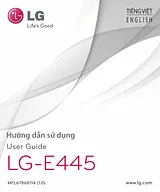 LG LGE445 Benutzeranleitung