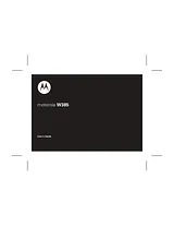 Motorola W385 ユーザーズマニュアル