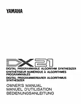 Yamaha DX21 사용자 설명서