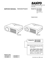 Sanyo PLC-XU45 Manual Do Utilizador