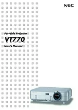 NEC VT770 User Manual