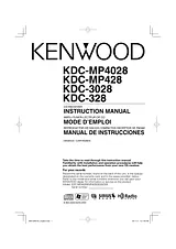 Kenwood KDC-MP428 Manual Do Utilizador