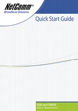 Netcomm nb8 Quick Setup Guide