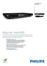 Philips DVD player DVP3800 DVP3800/79 Leaflet