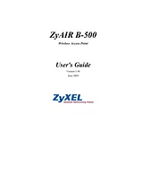 ZyXEL Communications ZyAIR B-500 User Manual