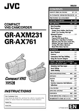 JVC GR-AX761 Справочник Пользователя