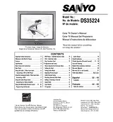 Sanyo ds35224 Manual Do Proprietário