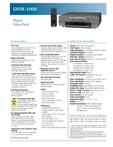 Sony DHR-1000 用户手册
