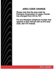 Paradyne Cable Box 3160-A2-GB21-50 Manuale Utente