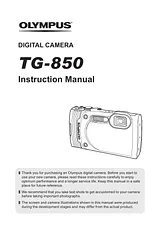 Olympus TG-850 Manual De Introdução