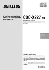 Aiwa CDC-X227 Manuale Utente