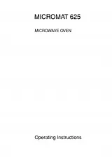 Electrolux MICROMAT 625 Manual De Usuario