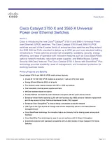 Cisco Catalyst 3750X 24 WS-C3750X-24U-E ユーザーズマニュアル