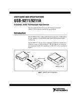 National Instruments 9211A Manual De Usuario