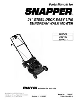 Snapper ESPV211 Benutzerhandbuch
