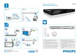 Philips DVP3380/12 快速安装指南