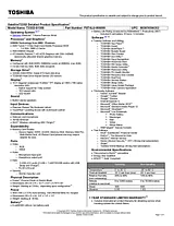 Toshiba T235D-S1360 PST4LU-006009 Manuale Utente