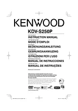 Kenwood KDV-S250P Справочник Пользователя