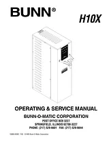 Bunn H10X Manuel D’Utilisation