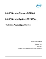 Intel SERVER CHASSIS SR2500 SR2500 Manual Do Utilizador
