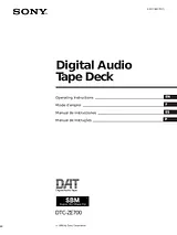 Sony DTC-ZE700 Manuale Utente