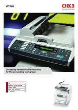 OKI MC560N 01245202 Broschüre