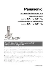 Panasonic KXTG8061FX Operating Guide