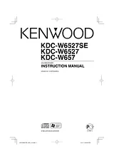 Kenwood KDC-W6527SE Manuel D’Utilisation